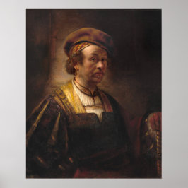 Póster Retrato - Poster Bella Artes Rembrandt