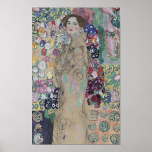 Póster Retrato póstumo de Ria Munk por Gustav Klimt