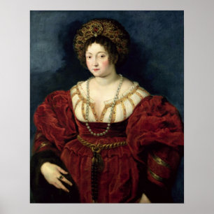 Póster Retrato póstumo del d'Este de Isabel