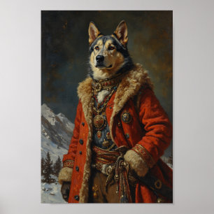 Póster Retrato Real Chinook