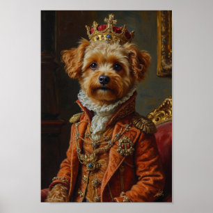 Póster Retrato Real de Yorkipoo