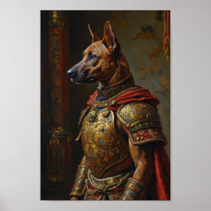 Póster Retrato Real del Thai Ridgeback