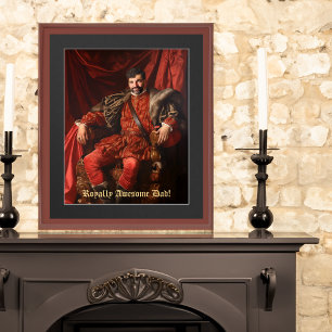 Póster Retrato Real Personalizado Foto Ornata