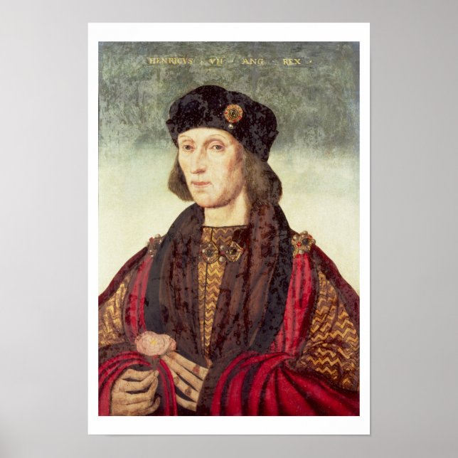 Póster Retrato T31778 de Enrique VII (1457-1509) (Frente)