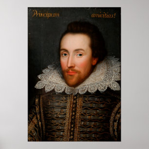 Póster Retrato William Shakespeare de Cobbe