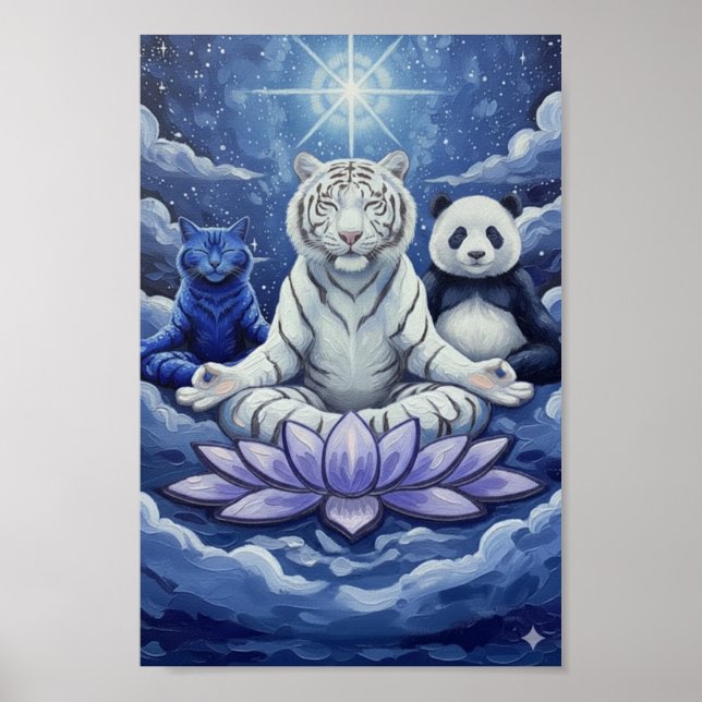 Póster RetratoDeAnimalZen (Frente)
