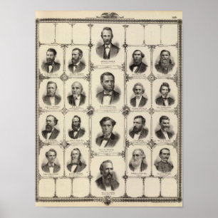 Póster Retratos de Addison Daniels, RD Stephens