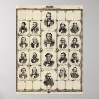 Póster Retratos de Addison Daniels, RD Stephens