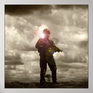 Póster Retratos de Airsoft: tanque