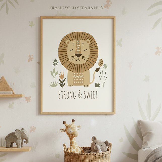 Póster Retratos de safari León Marfil ID1264 (Subido por el creador)