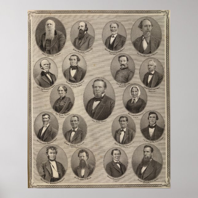 Póster Retratos de Saml Hanna, Peter Heller (Frente)