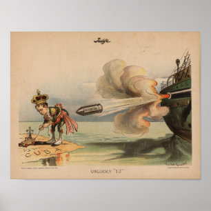 Póster Retribución contra España