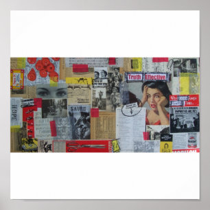 Póster Retro 1950 Art Poster