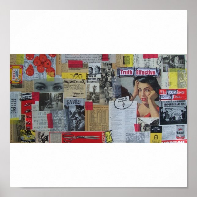 Póster Retro 1950 Art Poster (Frente)