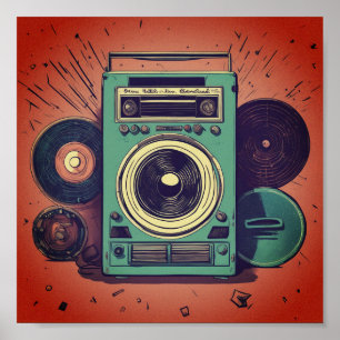 Póster Retro 70
