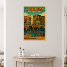 Retro Ámsterdam Países Bajos