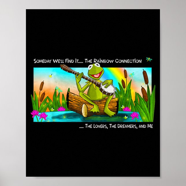 Póster Retro Animal Funny Quote The Lovers The Dreamer An (Frente)