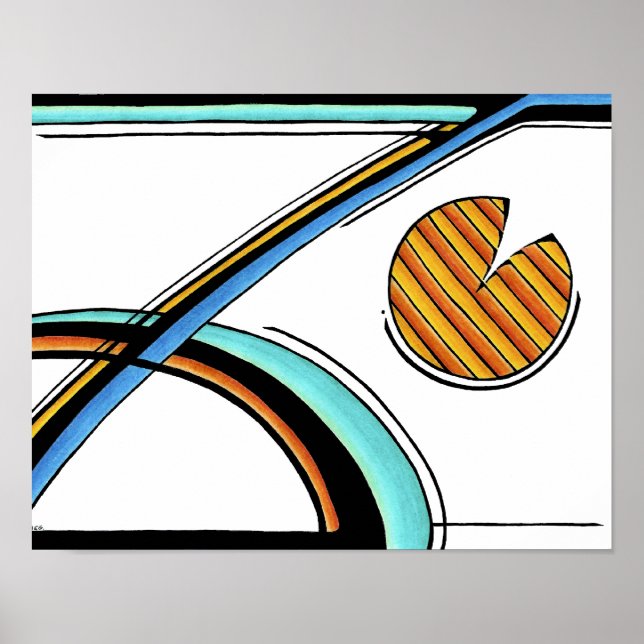Póster Retro Art Print (Frente)
