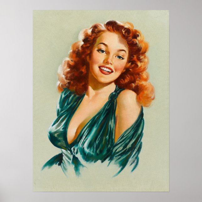 Póster Retro Beauty 06 (Frente)