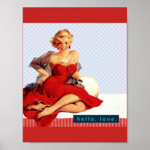 Póster Retro Cincuenta