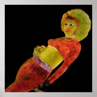 PÓSTER RETRO DANCER