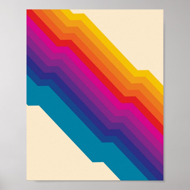 Póster Retro de los años 70 (Frente)