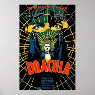 Póster Retro Drácula