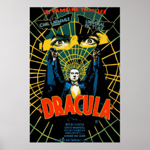 Póster Retro Dracula