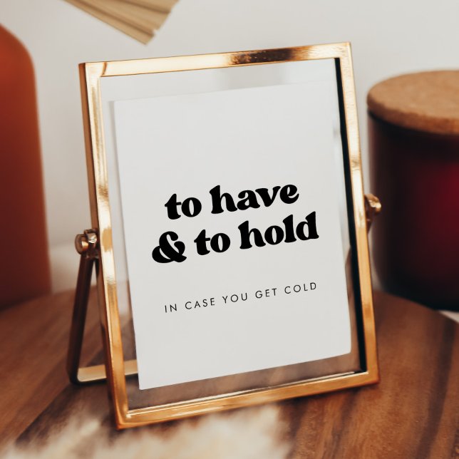 Póster Retro elegante para tener y sostener una manta Bod (Subido por el creador)