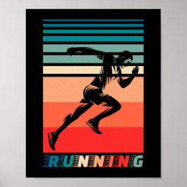 Póster Retro - En ejecución