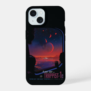 Póster Retro Espacial - Observadores ven Trappist-