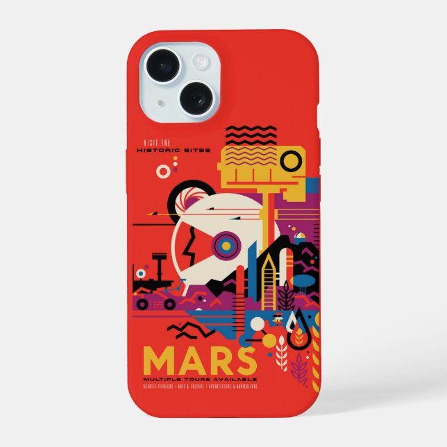 Póster Retro Espacial - Programa de Exploración de (Reverso )