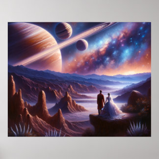 Póster Retro Futurismus