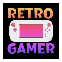 PÓSTER RETRO GAMER