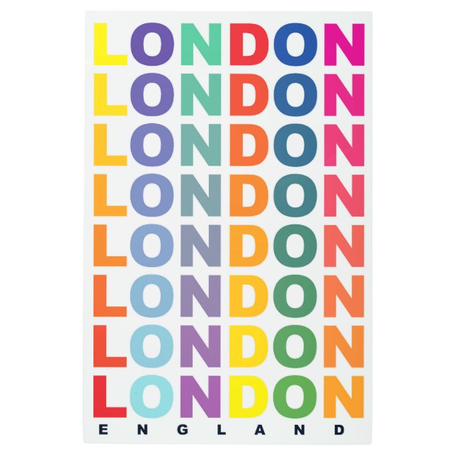 Poster Retro London Inglaterra (Anverso)