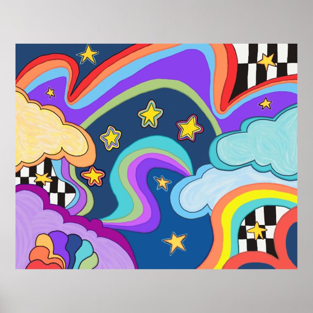 Póster Retro Love (Frente)