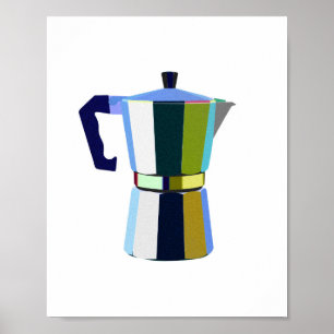 Póster Retro macchinetta