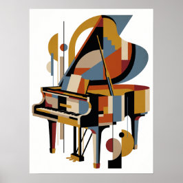 Póster Retro Moderno de Jazz