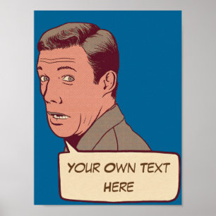 Póster Retro personalizado