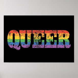 Póster Retro Queer