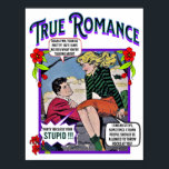Póster Retro Romance - Verdadero romance - Poster<br><div class="desc">Retro Romance - Verdadero romance - Poster</div>