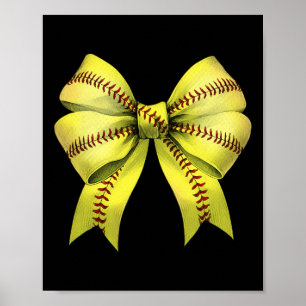 Póster Retro Softll Lazo Coquette Lazo Mamá Madre Deporte