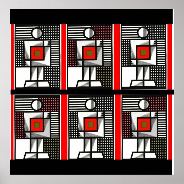 Póster Retro soviético (Frente)