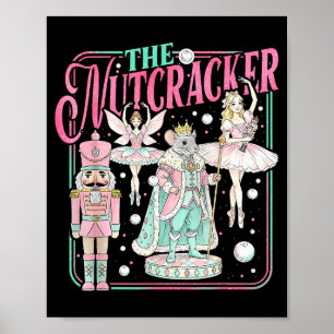 Póster Retro Vintage El Cascanueces Hada de Azúcar Ciruel