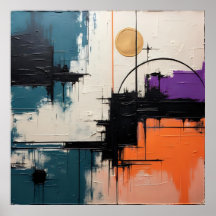 Retro Wave Design 03 - Papel Poster