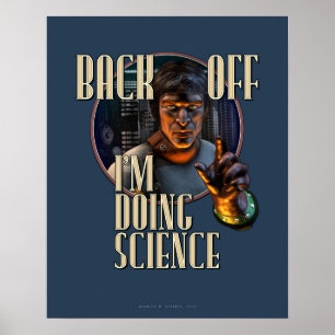 Póster Retroceda: Estoy haciendo la CIENCIA (16x20")