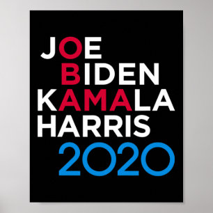 Póster Retroceso de Biden Harris 2020