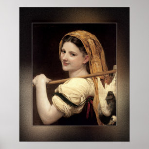 Póster Return Of The Market by William-Adolphe Bouguereau