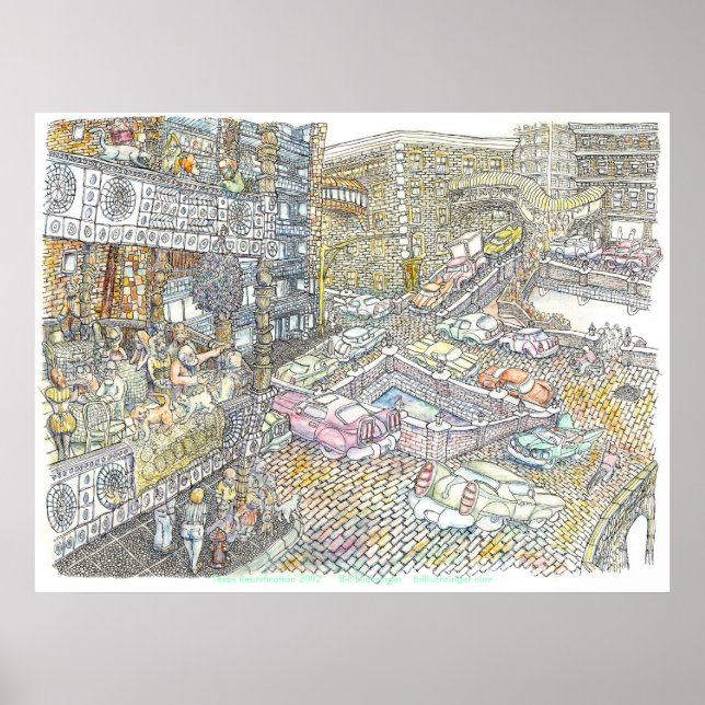 Póster Reunificación de Texas 2092 - Poster (Frente)