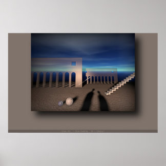 Póster Reunión azul...